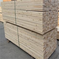澳松烫标木方4*6 出口方木加工厂 白松熏蒸木材