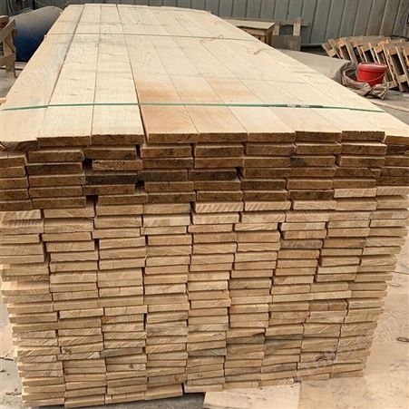 亿展木业松木条 包装打包木架条子 白松边角木条不腐蚀 规格定制