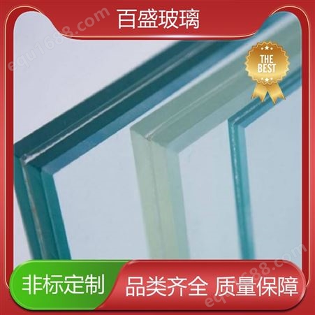 厂家直供 室内隔断 夹胶钢化玻璃 物美价廉 按需定制 热稳定性好