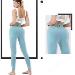 亚马逊eBay女款瑜伽长裤贴牌代工高腰弹力运动健身瑜伽裤厂家oem